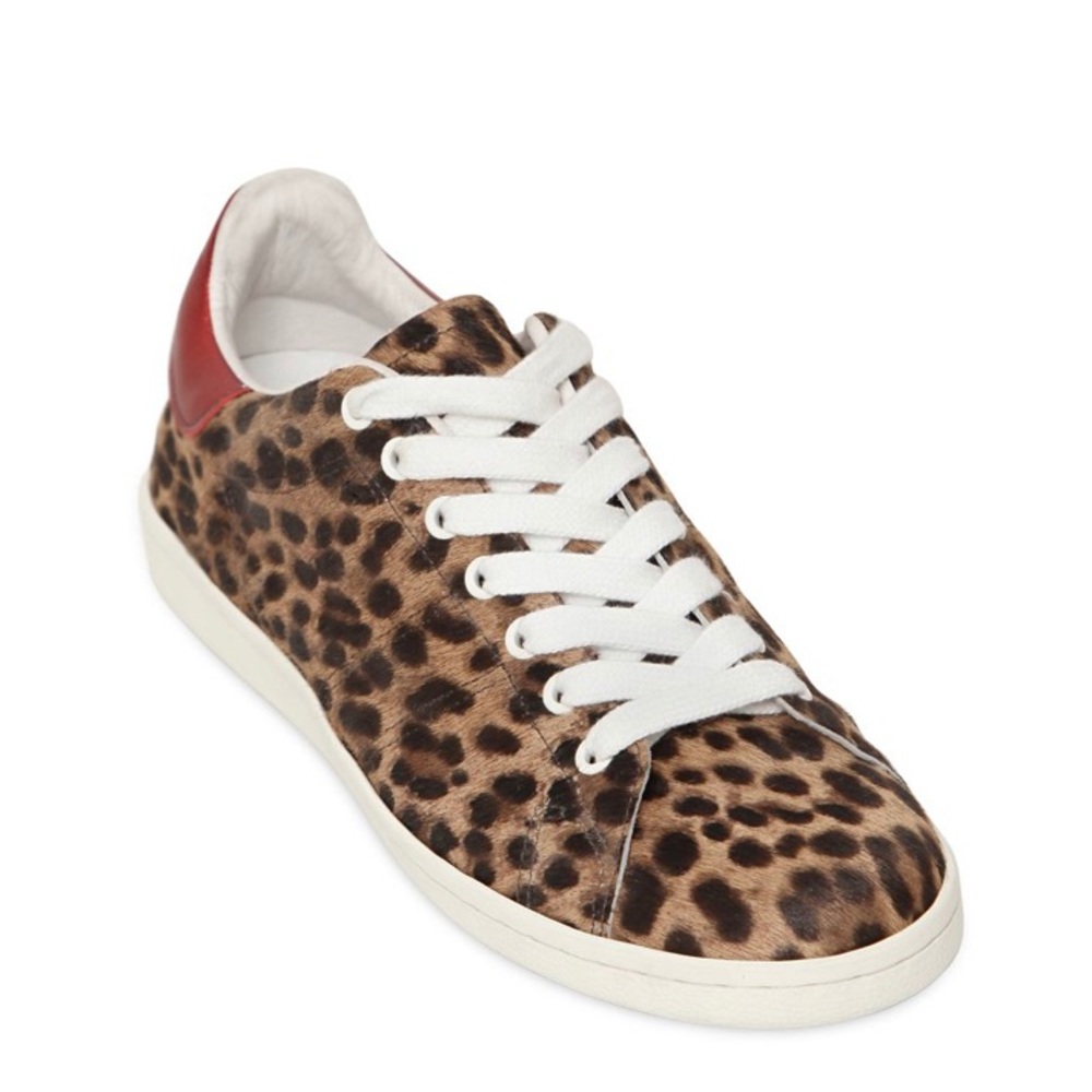 Isabel Marant Bart Leopard Print Sneakers